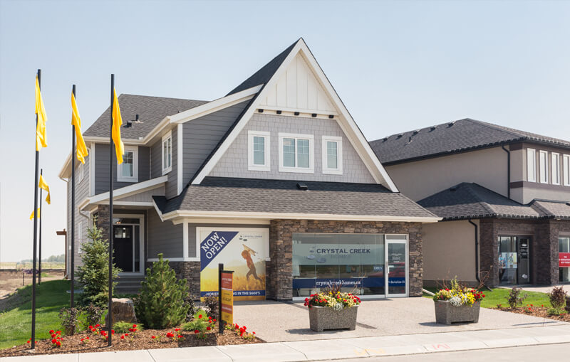Crystal Creek Homes Showhome Exterior Legacy Mount - Calgary - Legacy