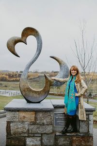 Seymour’s Open Heart’s Statue - Calgary - Legacy 