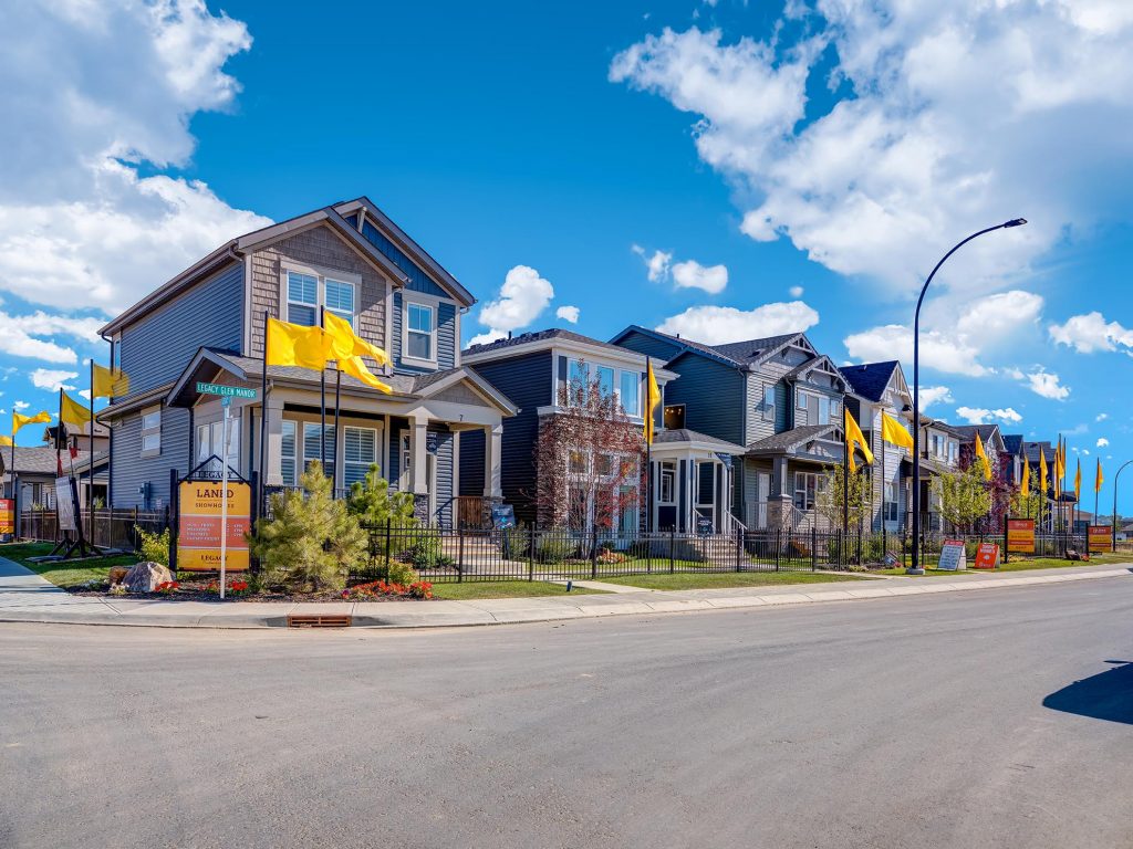 Legacy Laned Showhome Exterior - Calgary - Legacy