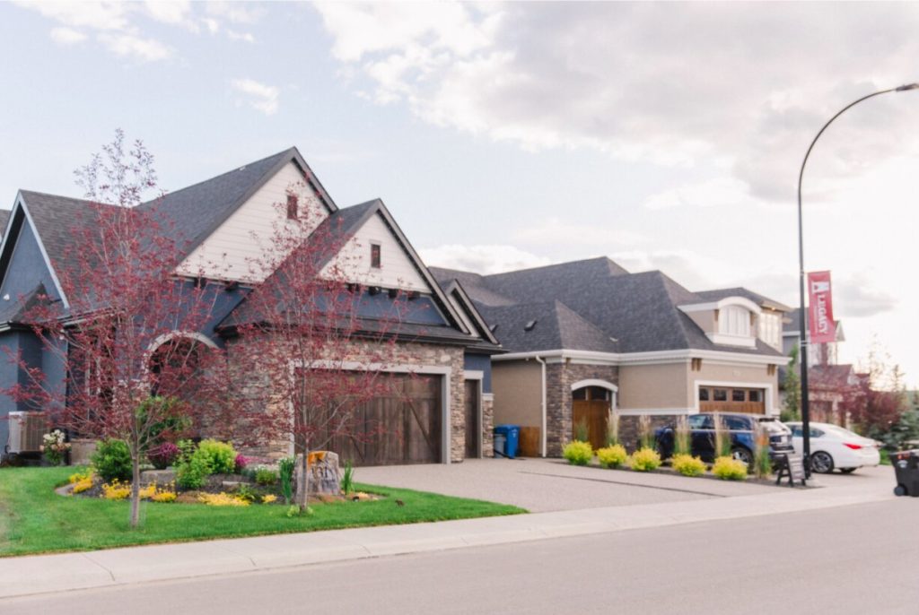 Estate Showhome Exteriors - Calgary - Legacy