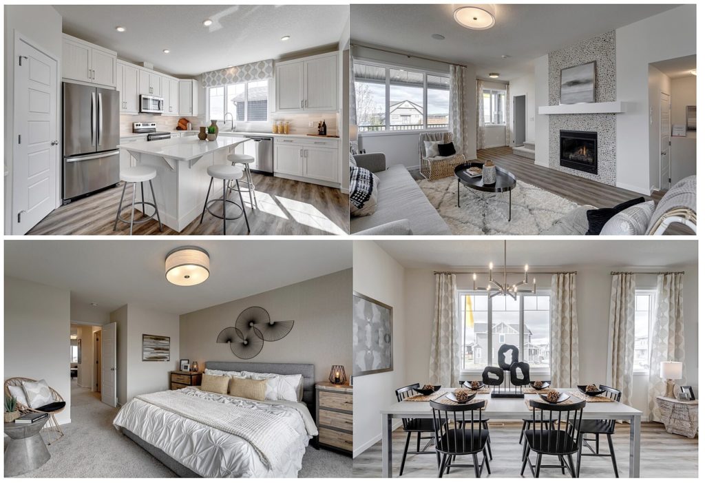 Trico Homes Duplex Showhome Interior - Calgary - Legacy