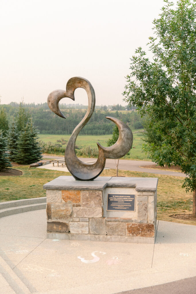 Legacy Open Hearts Sculpture - Calgary - Legacy